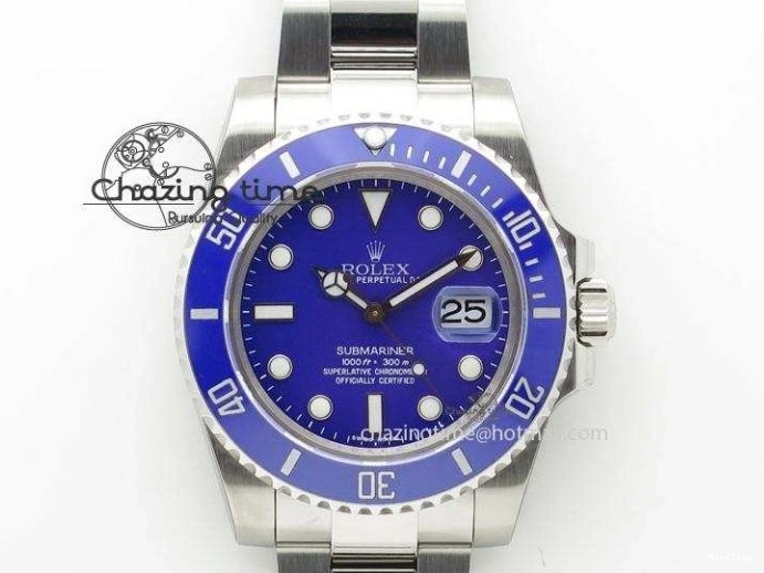 MiroTime 1226 Sleek Custom Daytona 116520 RBOW Rainbow Clean Best Edition Black Dial on SS Bracelet SA 1730